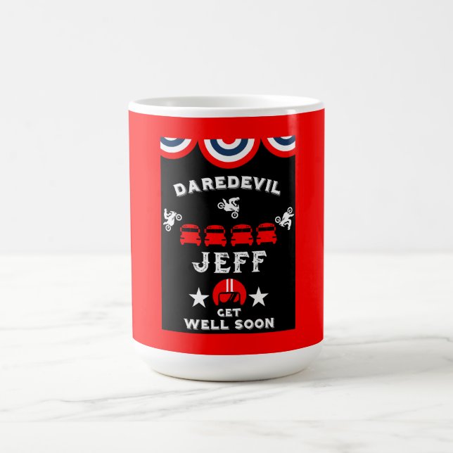 Caneca Mágica Perna Quebrada Pessoa Desajeitada Fica Bem (Center)