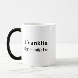 Caneca Mágica Personalised Best Grandad Ever Monogrammed
