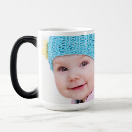 Caneca Mágica Personalize | sua imagem morphing da foto |