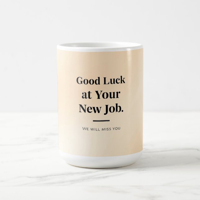 Caneca Mágica Personalized Coworker Farewell Mug – Custom Name (Center)