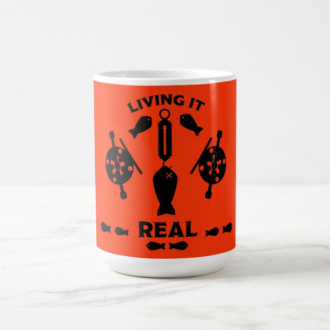 Caneca Mágica Pesca do salmão selvagem (Center)