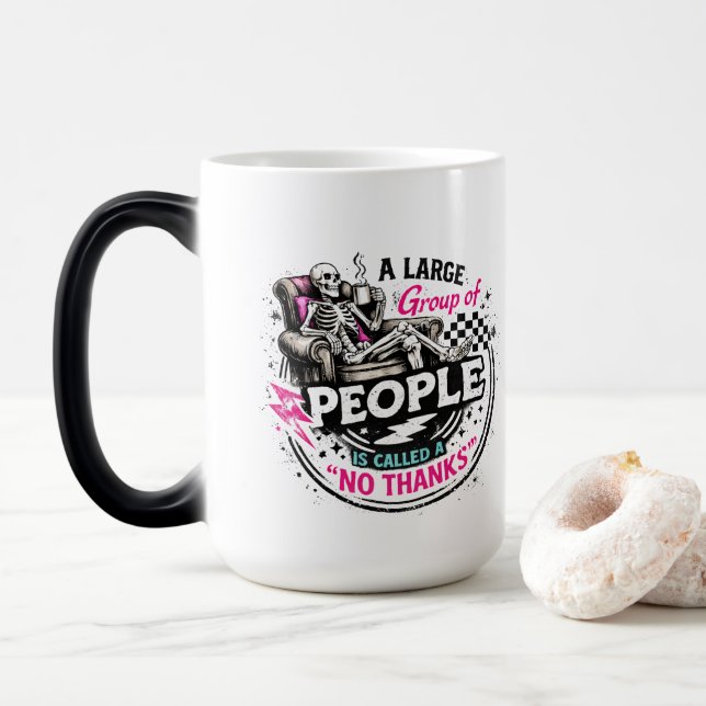 Caneca Mágica Pessoas  (Com Donut)