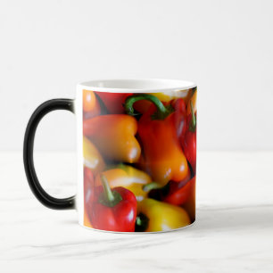 Caneca Mágica Pimentos vermelhos e amarelos