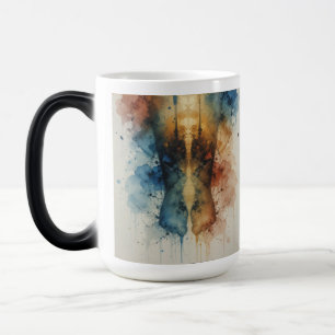 Caneca Mágica Pinceladas, vibrações de pintura,