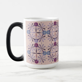 Caneca Mágica Pink Lavender MidCentury Modern Morphing Mug