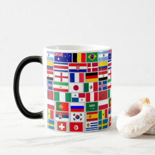 CANECA MÁGICA PINTEIRAS DE EQUIPE DE FUTEBOL DE 2018