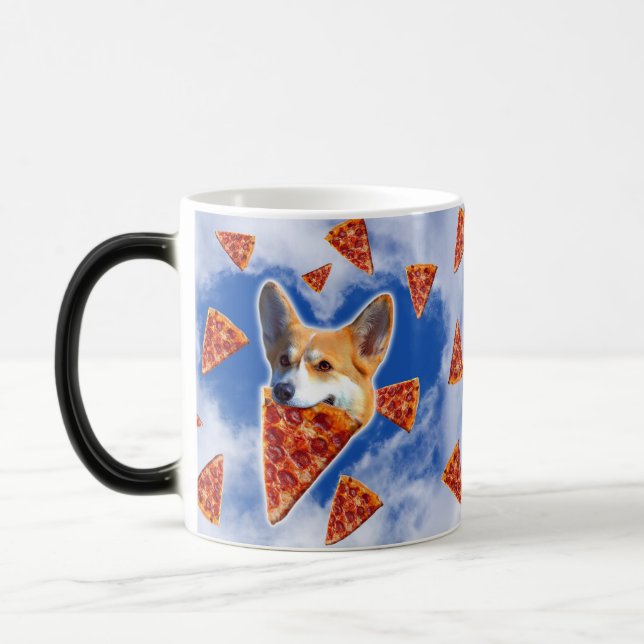 Caneca Mágica Pizza De Engorda De Cães (Esquerda)