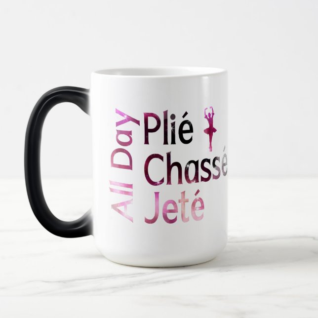 Caneca Mágica Plie, Chasse, Jete ~ Balé (Esquerda)
