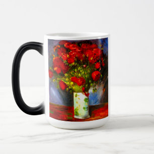 Caneca Mágica Poppies Vermelhos Van Gogh