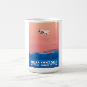 Caneca Mágica Poster de viagens Beaufort Sea Canadá EUA