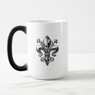 Caneca Mágica Povo Francês Flor de Lis medieval fraternidade