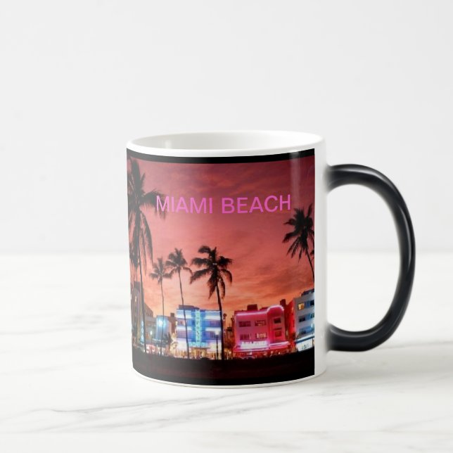 Caneca Mágica Praia de Miami, Flórida (Direita)