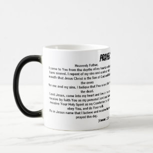 CANECA MÁGICA PRAYER OF SALVATION