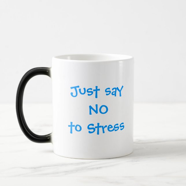 Caneca Mágica Preguiça - apenas diga NÃO (Esquerda)