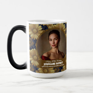 Caneca Mágica Presente de 70º aniversário da Margarida Fofa para