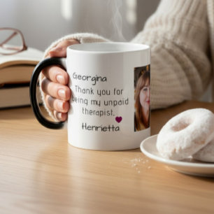 Caneca Mágica presente de amigos obrigado por ser meu terapeuta