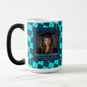 Caneca Mágica Presente de Estampa Xadrez Fofo Para Ele Formatura