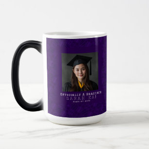 Caneca Mágica Presente de Formatura com Estampa Xadrez Elegante