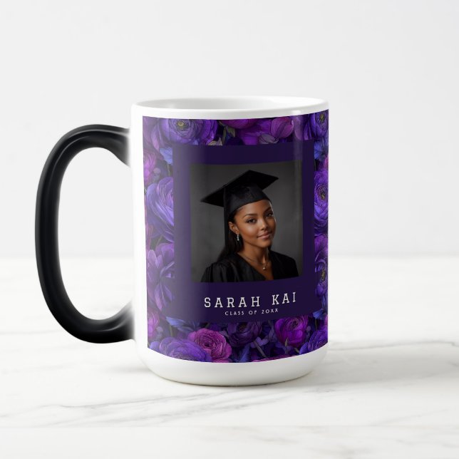 Caneca Mágica Presente de Formatura da Esposa com Estampa de Ran (Esquerda)