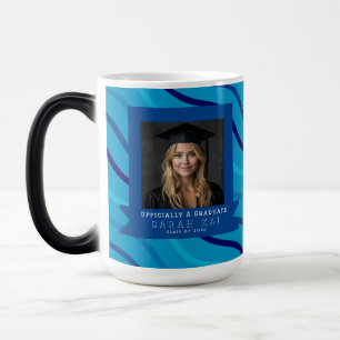 Caneca Mágica Presente de Formatura de Mulher com Padrão de List