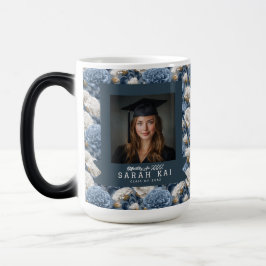 Caneca Mágica Presente de Formatura de Mulher Flor de Cravo na M