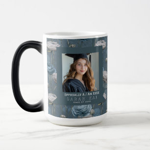 Caneca Mágica Presente de Formatura Marido Floral Ranunculus Ele