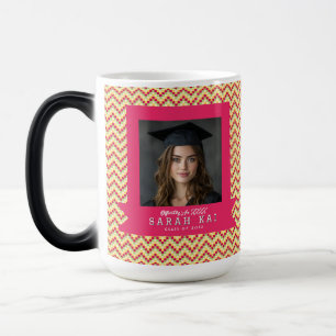 Caneca Mágica Presente de Formatura para Marido com Estampa Geom