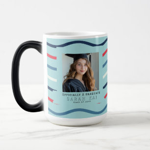 Caneca Mágica Presente de Foto com Estampa de Listras Grossas