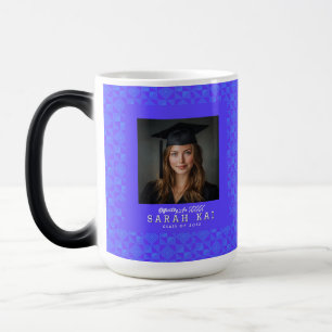Caneca Mágica Presente de Graduação com Padrão Étnico Único