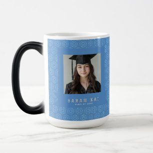 Caneca Mágica Presente de Graduação Marido com Impressão Hexagon