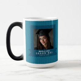 Caneca Mágica Presente de Graduação Pai com Impressão Zigzag Úni