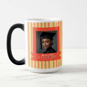 Caneca Mágica Presente de Graduação para Esposa com Impressão Zi