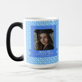 Caneca Mágica Presente de Graduação para Filha com Padrão Azteca