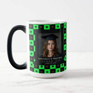 Caneca Mágica Presente de Graduação Quadrado na Moda
