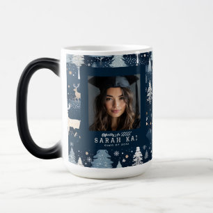 Caneca Mágica Presente de Graduação Única para Mulher com Impres