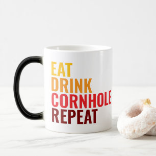 Caneca Mágica Presente Divertido Gradiente de Cor para Amante de