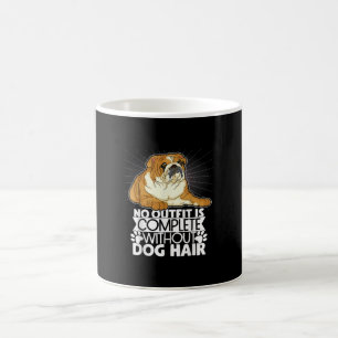 Caneca Mágica Presente no cão Inglês Bulwdog Men Kids