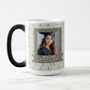 Caneca Mágica Presente Ousado com Padrão Tribal para Graduado