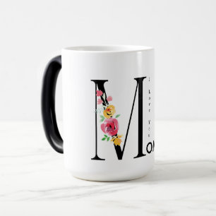 Caneca Mágica Presente para mamãe, Eu amo você Mamãe, Dia das Mã