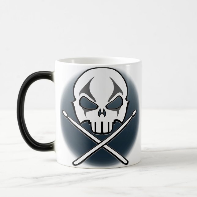 Caneca Mágica Presentes de baterista de metal pesado com copa de (Esquerda)