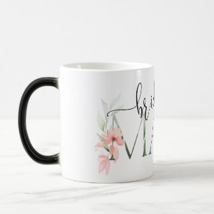 Caneca Mágica Presentes de Chá de panela Floral Oferta de Brides