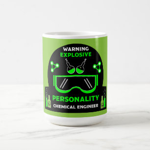 Caneca Mágica Presentes de Engenheiros Químicos Engraçados