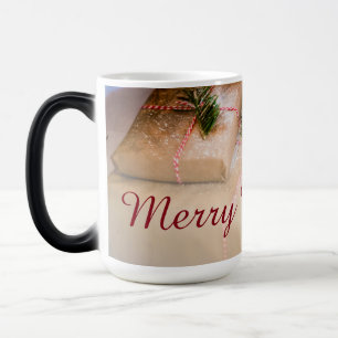 Caneca Mágica Presentes festivos como motivo de Natal