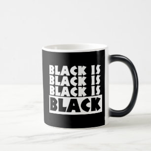 Caneca Mágica Preto É Preto