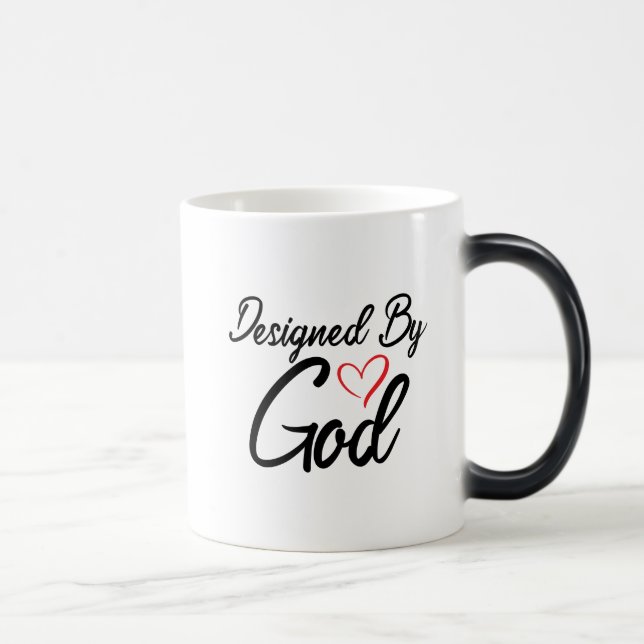 Caneca Mágica Projetado Por Deus Morphing Mug 11 oz. (Direita)