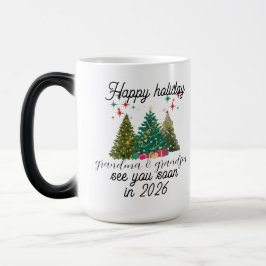 Caneca Mágica Promovido para árvore de Natal dos avós