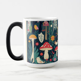 Caneca Mágica psychedelic mug design