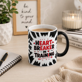 Caneca Mágica Quebrador de corações em treinamento
