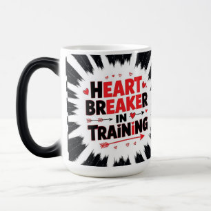 Caneca Mágica Quebrador de corações em treinamento