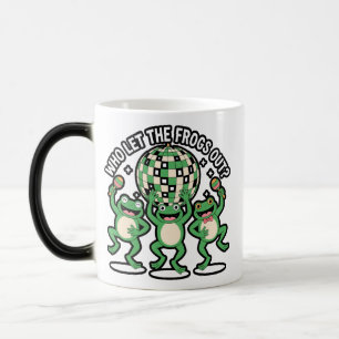 Caneca Mágica Quem Deixou Os Sapos Sair